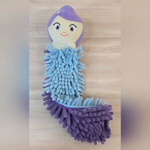 Norwex Purple and Blue Plush Kids Hand Towel
